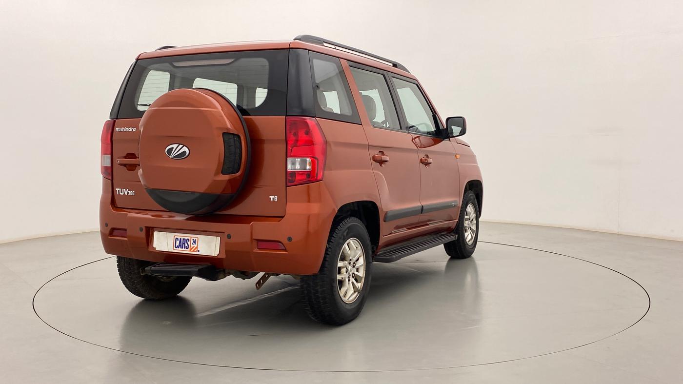 2015 Mahindra TUV300 T8, Diesel, Manual, 50,780 km, Right Back Diagonal