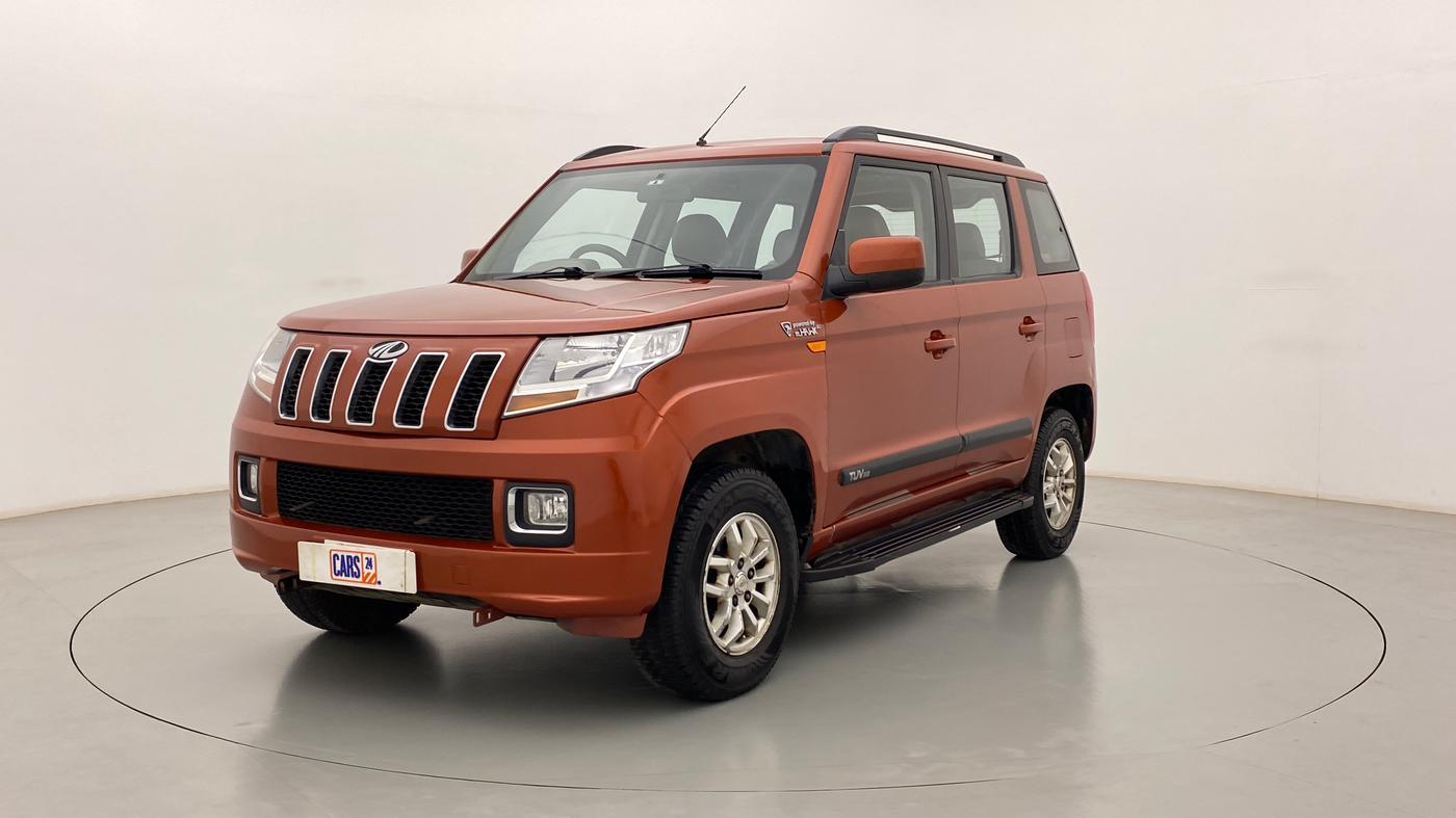 2015 Mahindra TUV300 T8, Diesel, Manual, 50,780 km, Left Front Diagonal