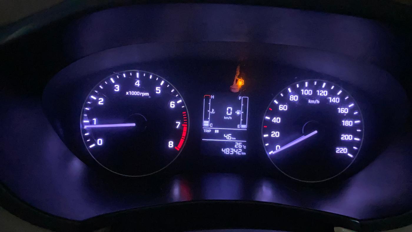2016 Hyundai Elite i20 MAGNA 1.2, Petrol, Manual, 48,423 km, Odometer Image