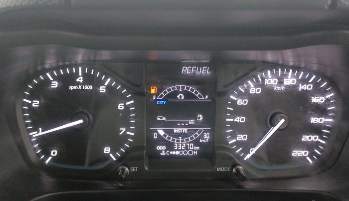 2021 Tata ALTROZ XE PETROL, Petrol, Manual, 33,213 km, Odometer Image