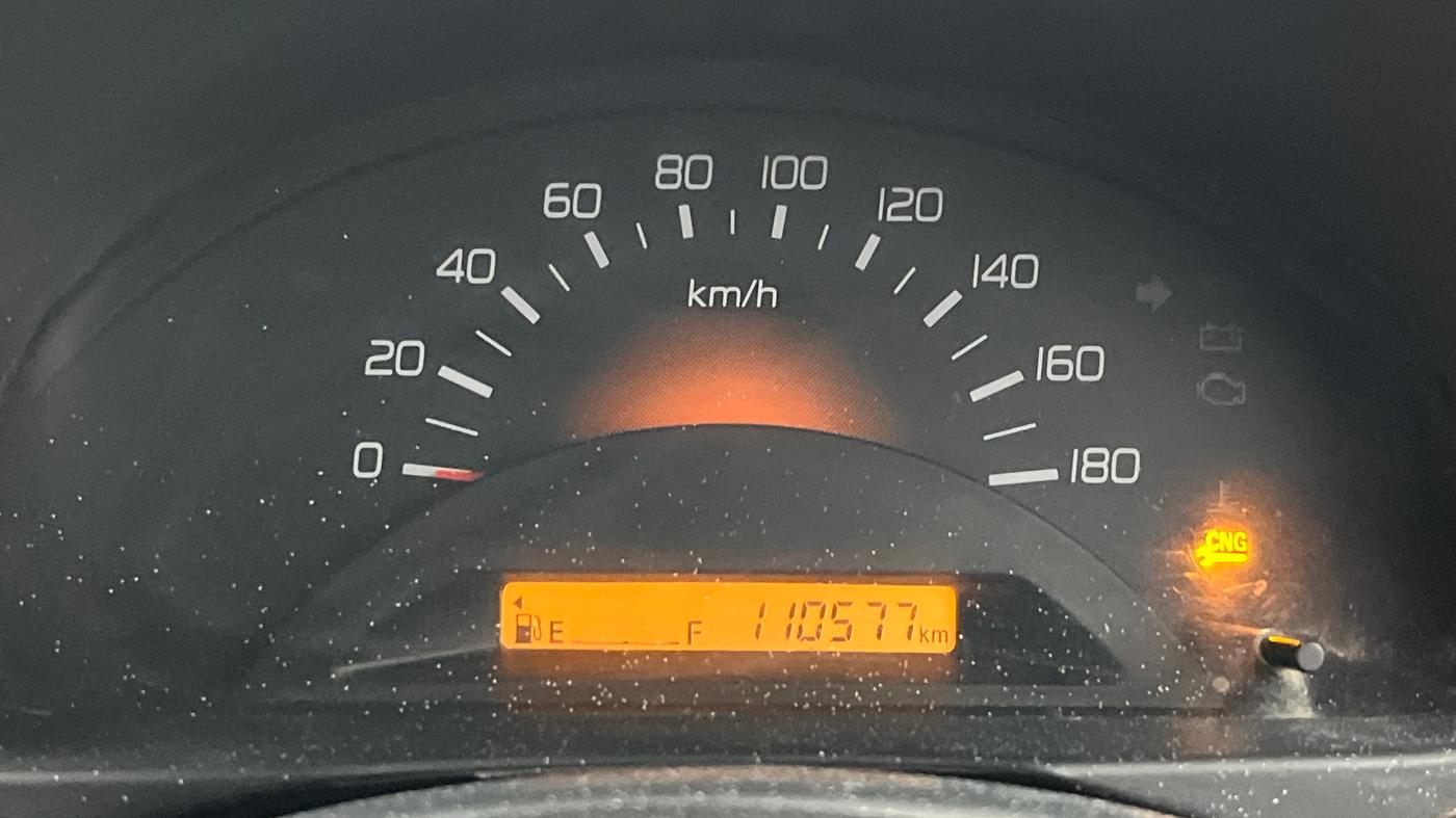 2018 Maruti Wagon R 1.0 LXI CNG, CNG, Manual, 1,10,558 km, Odometer Image