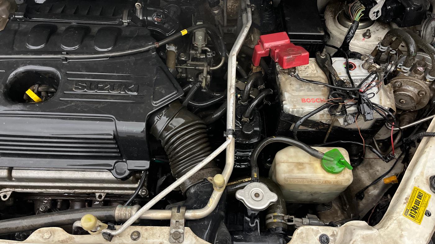 2018 Maruti Wagon R 1.0 LXI CNG, CNG, Manual, 1,10,558 km, Engine View - Left