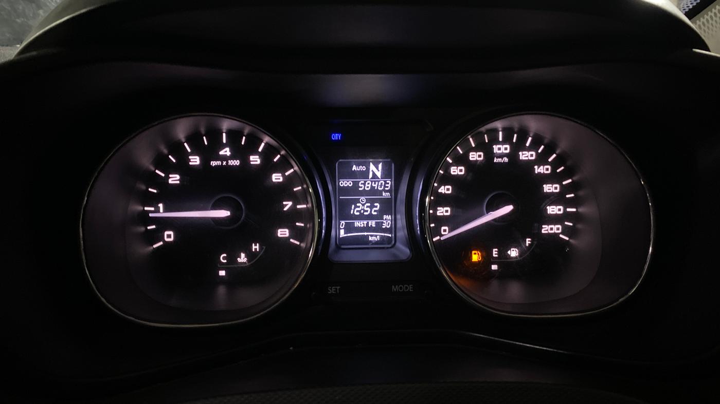 2018 Tata NEXON XZA PLUS PETROL DUAL TONE, Petrol, Automatic, 58,401 km, Odometer Image
