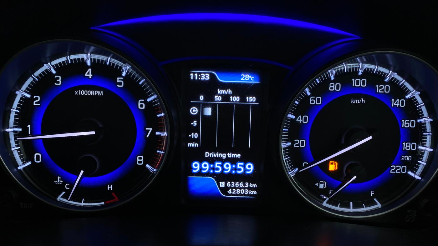 2020 Maruti Baleno ALPHA 1.2 K12, Petrol, Manual, 42,841 km, Odometer Image