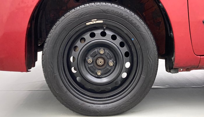 2013 Maruti Wagon R 1.0 VXI, Petrol, Manual, 42,859 km, Left Front Wheel