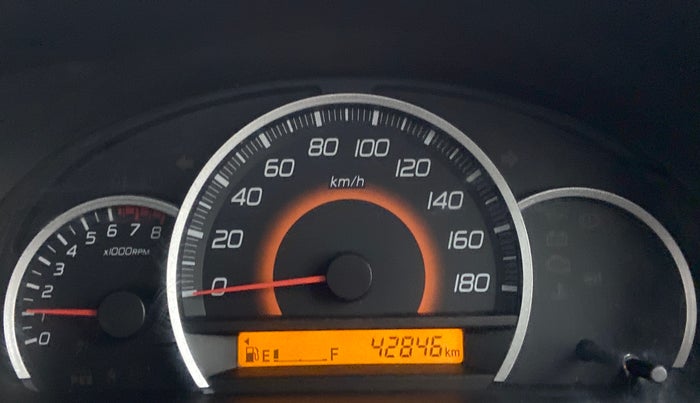 2013 Maruti Wagon R 1.0 VXI, Petrol, Manual, 42,859 km, Odometer Image