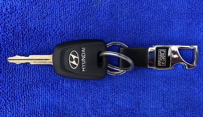 2018 Hyundai Grand i10 SPORTZ 1.2 KAPPA VTVT, Petrol, Manual, 56,587 km, Key Close Up
