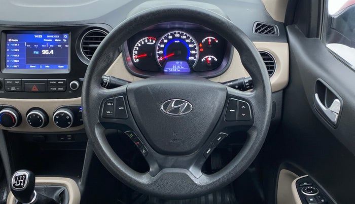 2018 Hyundai Grand i10 SPORTZ 1.2 KAPPA VTVT, Petrol, Manual, 56,587 km, Steering Wheel Close Up