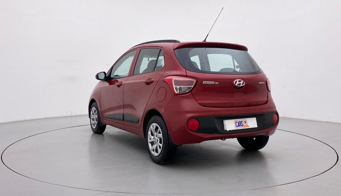 2018 Hyundai Grand i10 SPORTZ 1.2 KAPPA VTVT, Petrol, Manual, 56,587 km, Left Back Diagonal