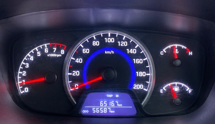 2018 Hyundai Grand i10 SPORTZ 1.2 KAPPA VTVT, Petrol, Manual, 56,587 km, Odometer Image