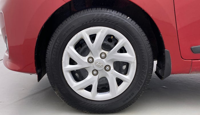 2018 Hyundai Grand i10 SPORTZ 1.2 KAPPA VTVT, Petrol, Manual, 56,587 km, Left Front Wheel