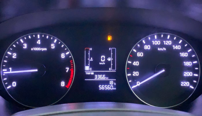 2017 Hyundai Elite i20 ASTA 1.2, Petrol, Manual, 56,560 km, Odometer Image