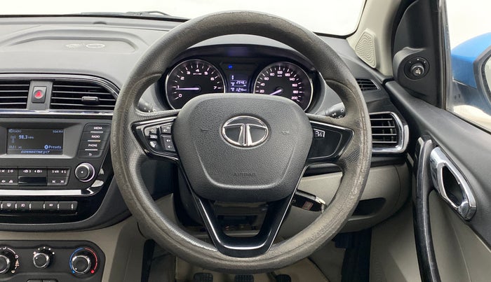 2018 Tata Tiago XZ PETROL, CNG, Manual, 83,340 km, Steering Wheel Close Up