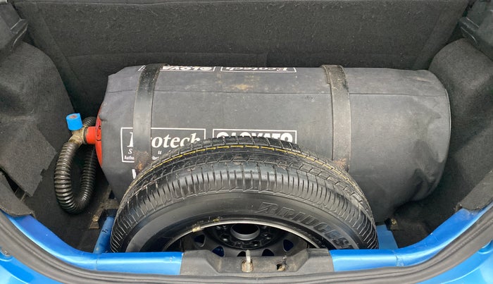 2018 Tata Tiago XZ PETROL, CNG, Manual, 83,340 km, Boot Inside