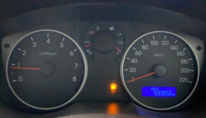 2011 Hyundai i20 ASTA 1.2, Petrol, Manual, 55,902 km, Odometer Image
