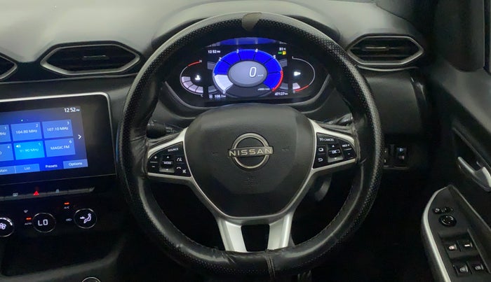 2021 Nissan MAGNITE XV PREMIUM, Petrol, Manual, 46,874 km, Steering Wheel Close Up
