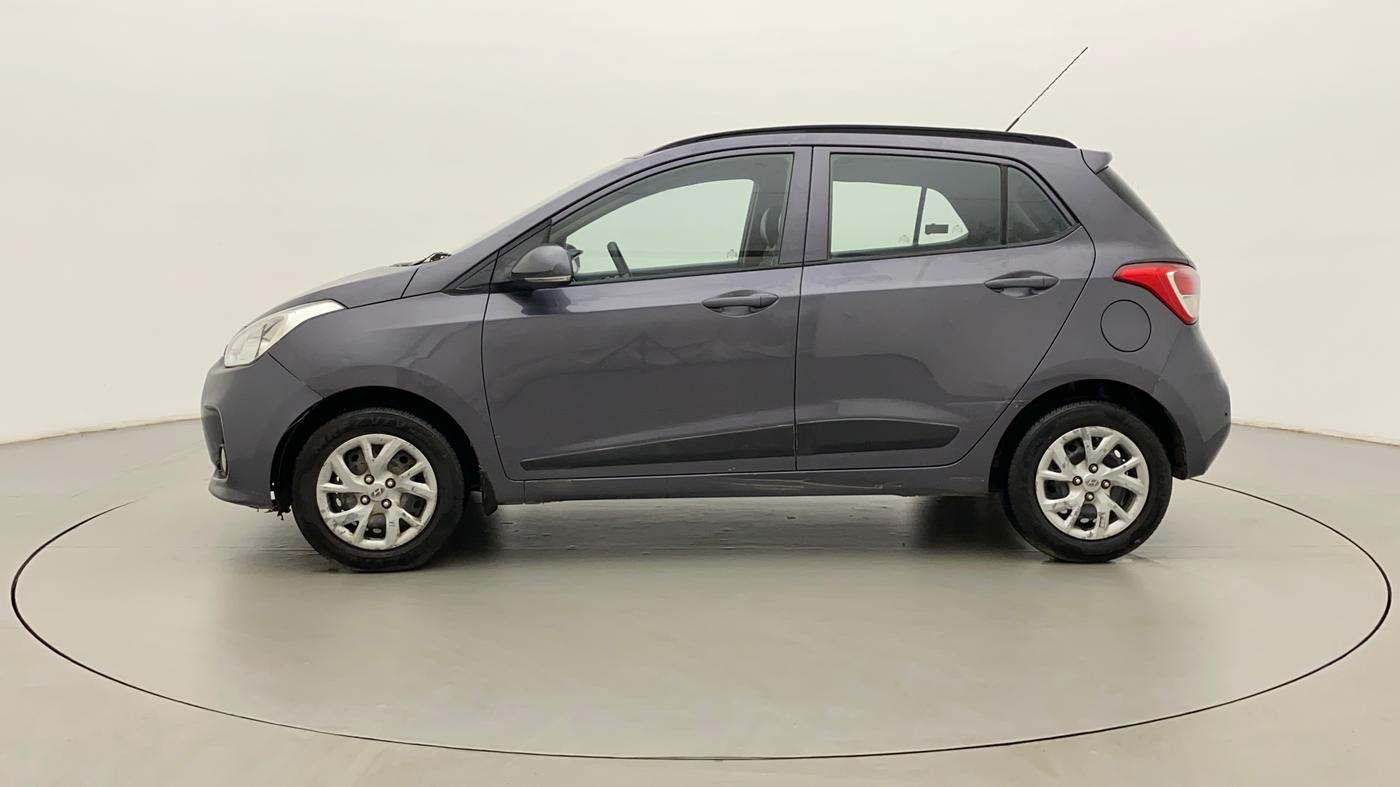 2017 Hyundai Grand i10 SPORTZ (O) 1.2 KAPPA VTVT, Petrol, Manual, 86,986 km, Left Side