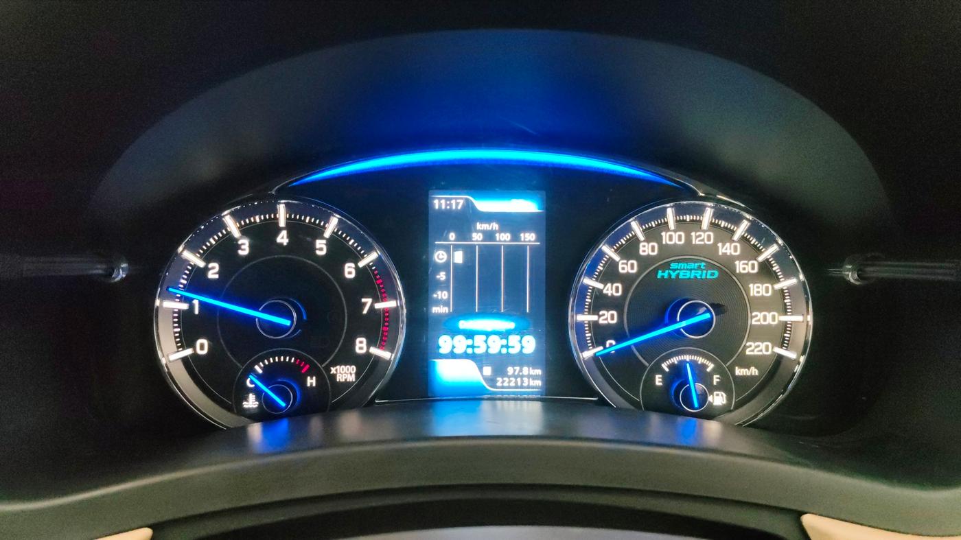2022 Maruti Ciaz ZETA 1.5 SHVS MT PETROL, Petrol, Manual, 22,213 km, Odometer Image