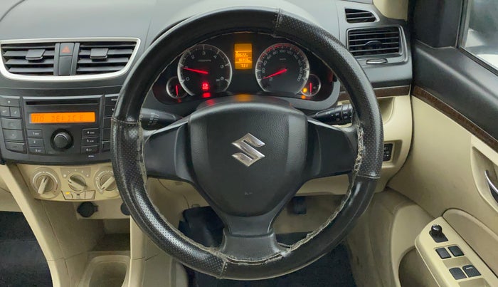 2013 Maruti Swift Dzire VDI, Diesel, Manual, 96,958 km, Steering Wheel Close Up