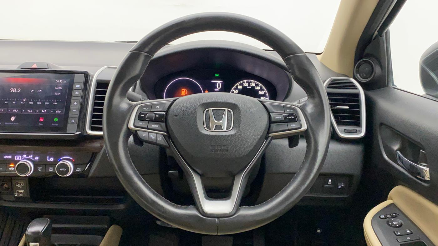 2022 Honda City 1.5L I-VTEC ZX CVT, Petrol, Automatic, 9,029 km, Steering Wheel Close Up