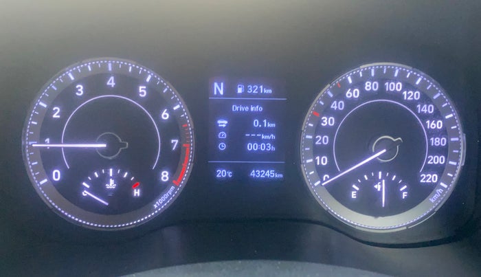 2021 Hyundai VENUE SX 1.0 TURBO IMT, Petrol, Manual, 43,243 km, Odometer Image