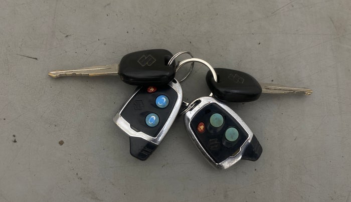 2015 Maruti Ritz VXI, Petrol, Manual, 1,33,317 km, Key Close Up