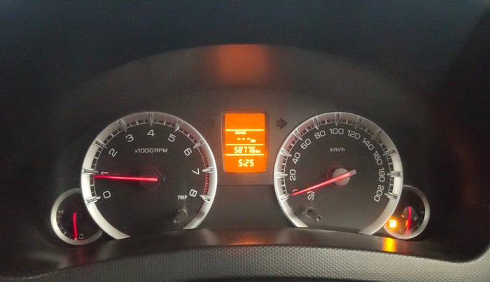 2015 Maruti Swift VXI, Petrol, Manual, 58,770 km, Odometer Image