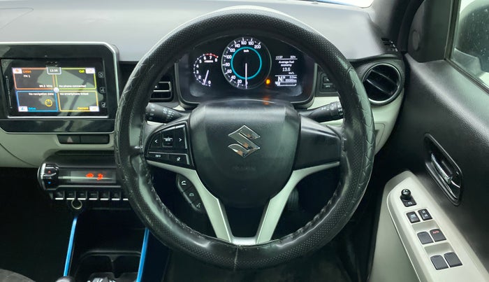 2019 Maruti IGNIS ALPHA 1.2 AMT, Petrol, Automatic, 55,170 km, Steering Wheel Close Up