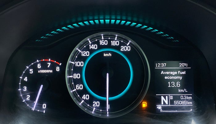 2019 Maruti IGNIS ALPHA 1.2 AMT, Petrol, Automatic, 55,170 km, Odometer Image