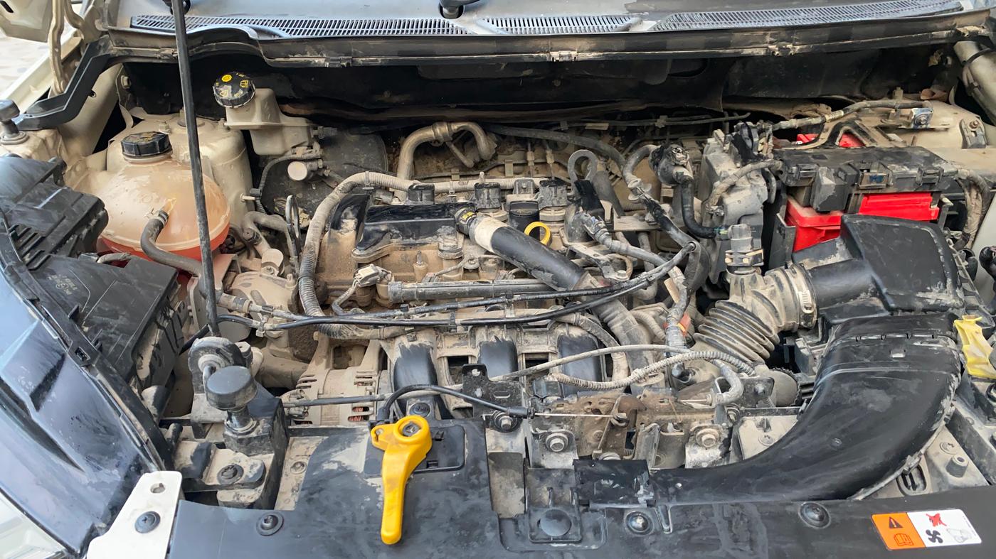 2020 Ford Ecosport TITANIUM + 1.5L PETROL AT, Petrol, Automatic, 77,210 km, Engine View - Right