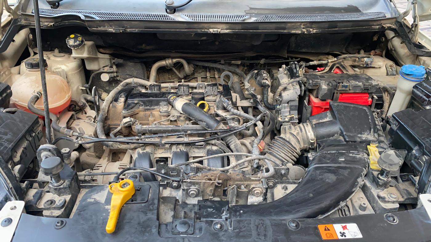 2020 Ford Ecosport TITANIUM + 1.5L PETROL AT, Petrol, Automatic, 77,210 km, Engine View