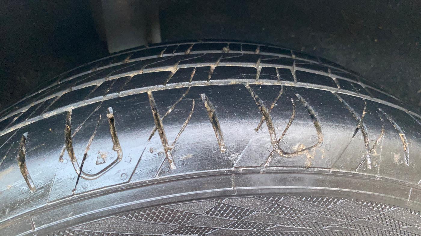 2020 Ford Ecosport TITANIUM + 1.5L PETROL AT, Petrol, Automatic, 77,210 km, Right Rear Tyre Tread