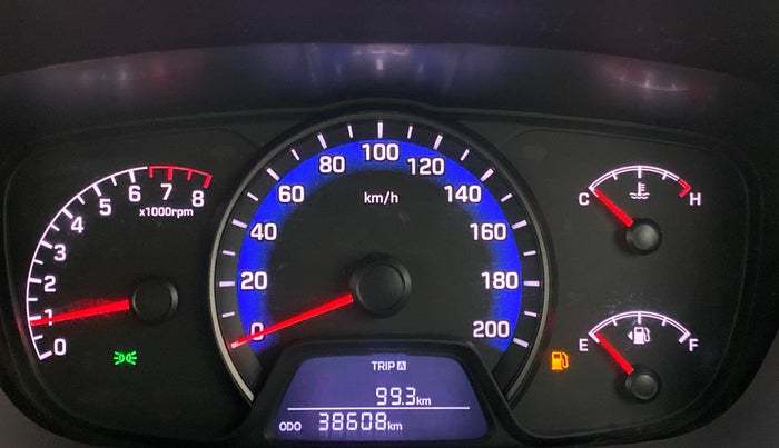 2018 Hyundai Xcent SX 1.2, Petrol, Manual, 38,601 km, Odometer Image