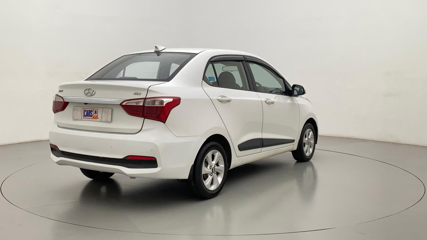 2018 Hyundai Xcent SX 1.2, Petrol, Manual, 38,601 km, Right Back Diagonal