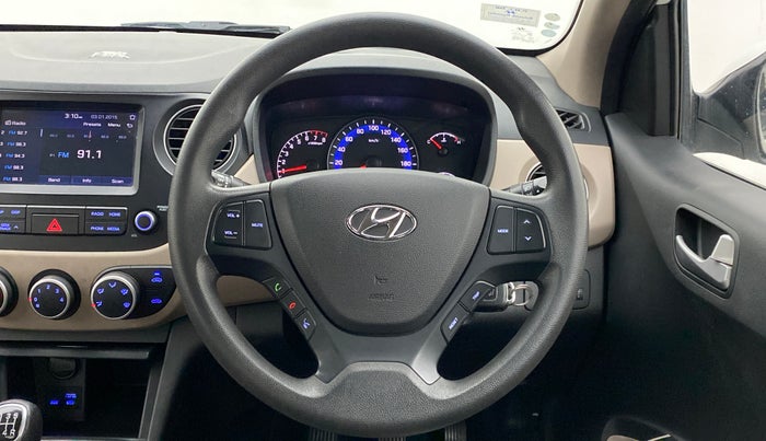 2018 Hyundai Xcent SX 1.2, Petrol, Manual, 38,601 km, Steering Wheel Close Up