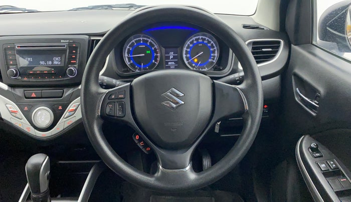 2017 Maruti Baleno DELTA CVT PETROL 1.2, Petrol, Automatic, 8,899 km, Steering Wheel Close Up
