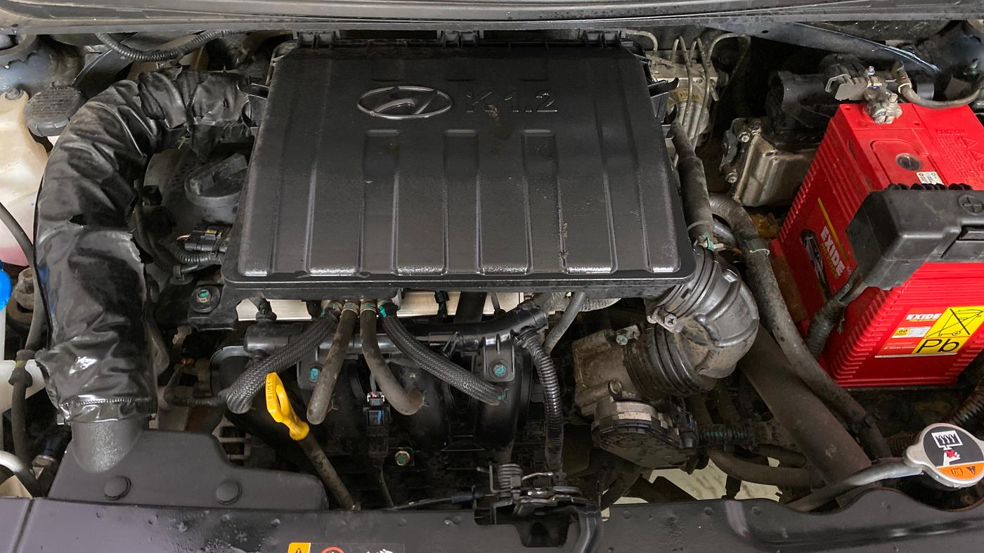 2022 Hyundai GRAND I10 NIOS SPORTZ 1.2 KAPPA VTVT CNG, CNG, Manual, 47,740 km, Engine View