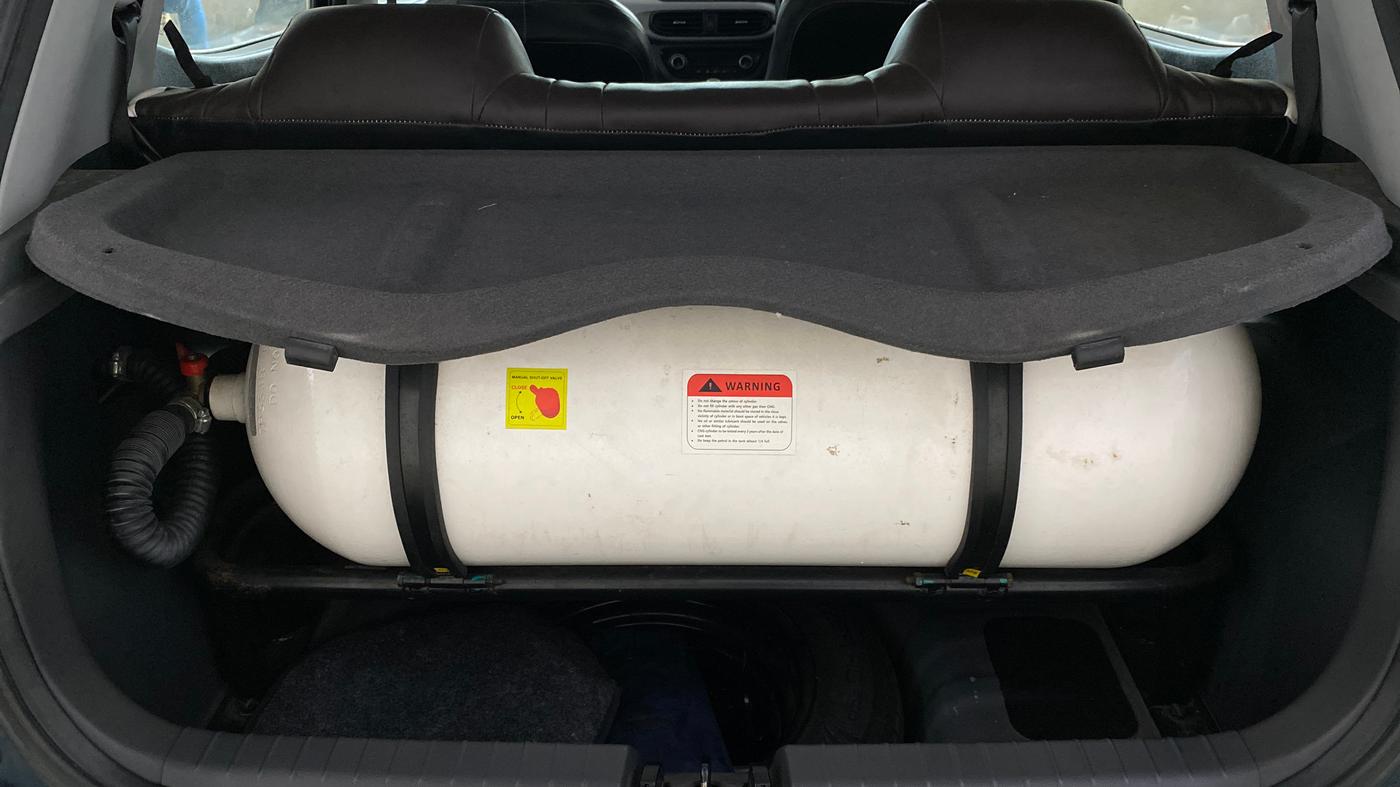 2022 Hyundai GRAND I10 NIOS SPORTZ 1.2 KAPPA VTVT CNG, CNG, Manual, 47,740 km, Boot Inside