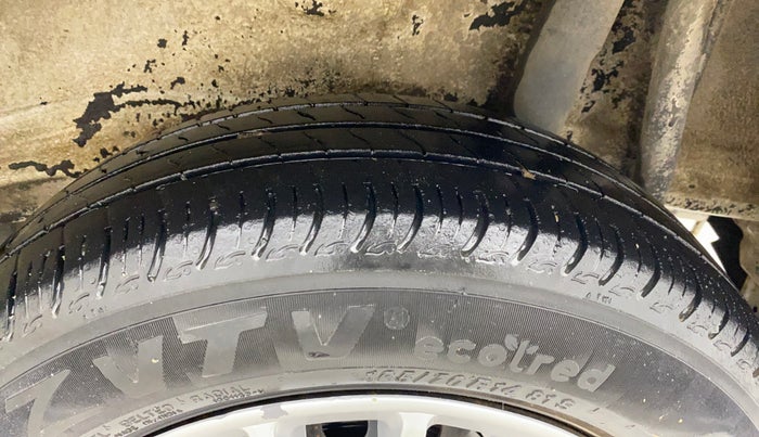 2021 Maruti S PRESSO VXI+, Petrol, Manual, 54,098 km, Left Rear Tyre Tread