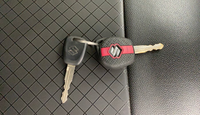 2021 Maruti S PRESSO VXI+, Petrol, Manual, 54,098 km, Key Close Up