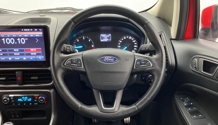 2019 Ford Ecosport TITANIUM 1.5L DIESEL, Diesel, Manual, 40,849 km, Steering Wheel Close Up