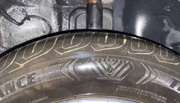 2023 Tata ALTROZ XZ PLUS PETROL, Petrol, Manual, 10,449 km, Left Rear Tyre Tread