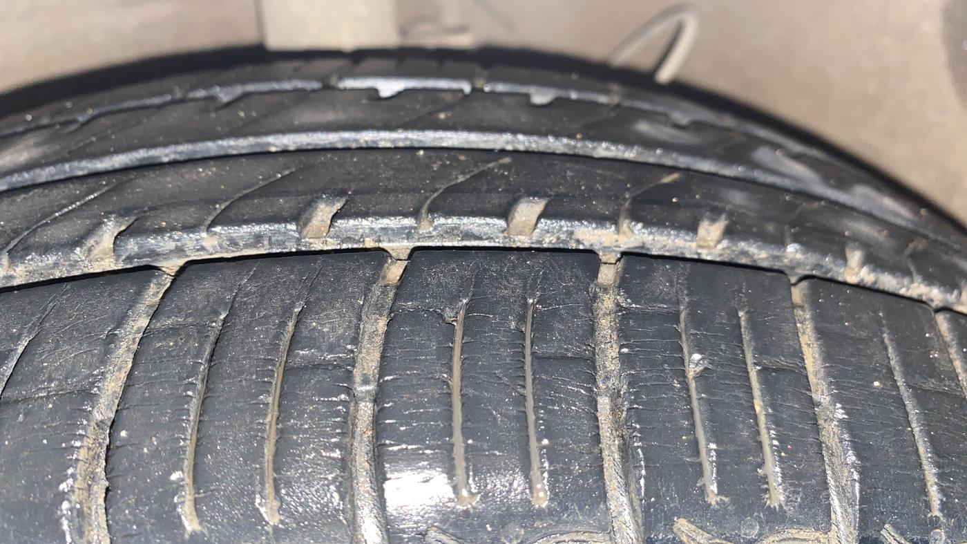 2021 Hyundai NEW SANTRO SPORTZ AMT, Petrol, Automatic, 28,858 km, Left Front Tyre Tread