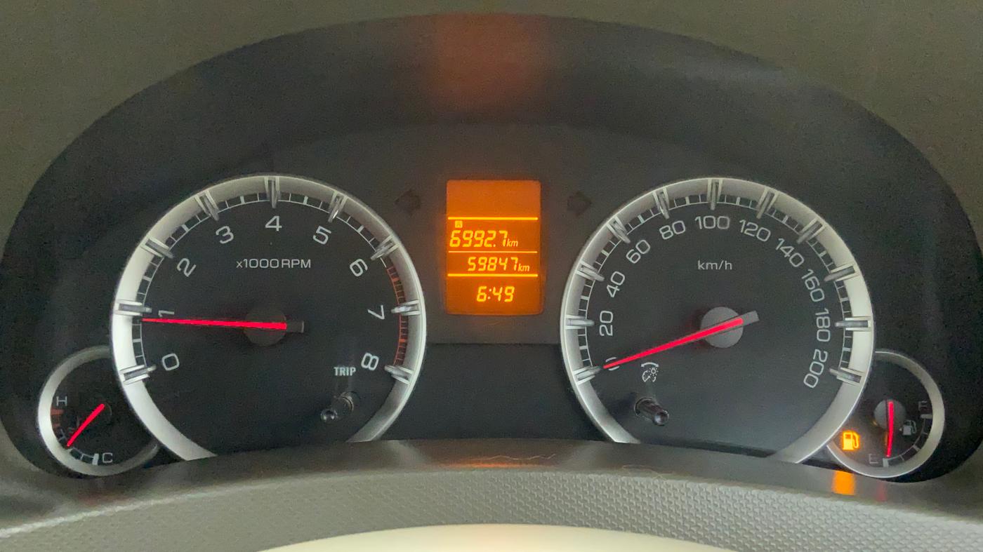 2012 Maruti Ertiga VXI, Petrol, Manual, 59,846 km, Odometer Image