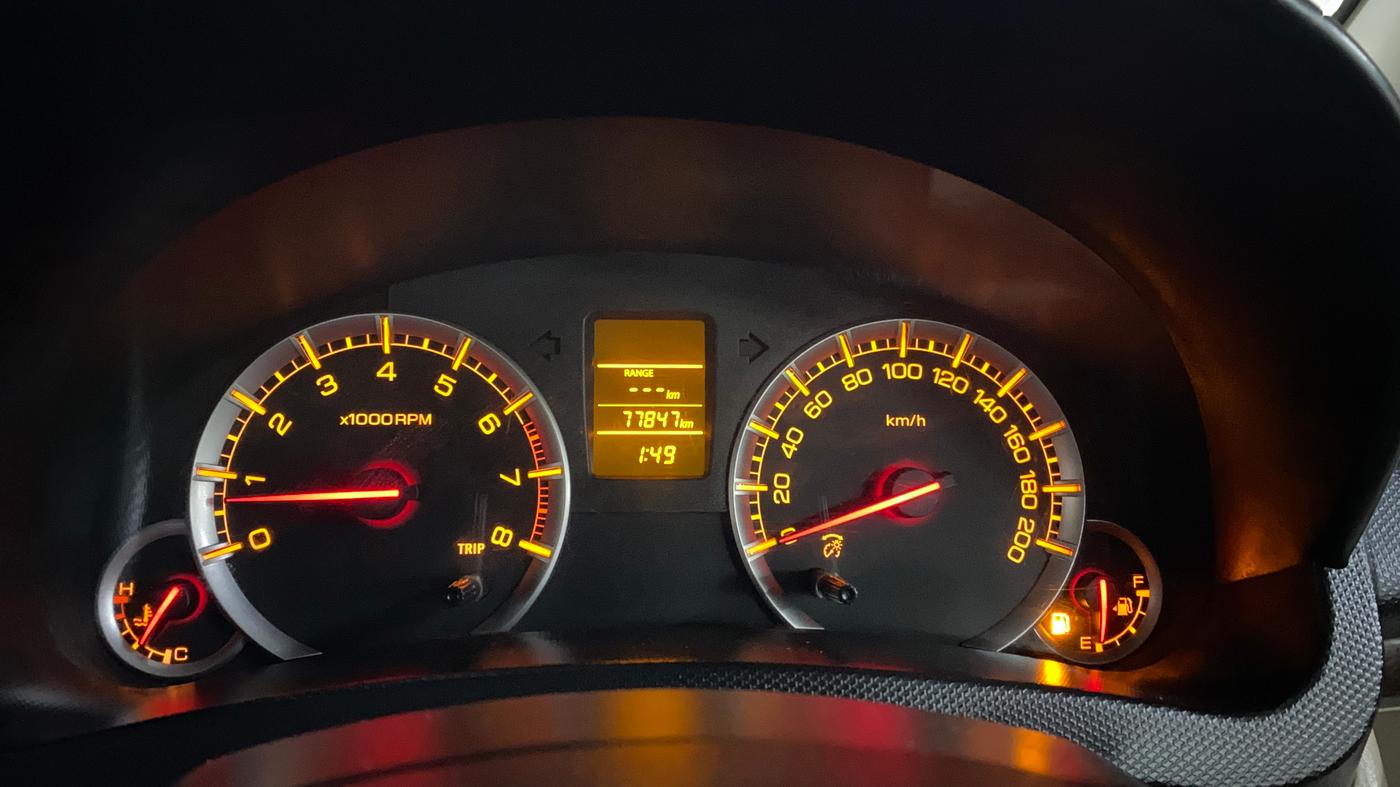 2017 Maruti Swift Dzire VXI, Petrol, Manual, 77,834 km, Odometer Image