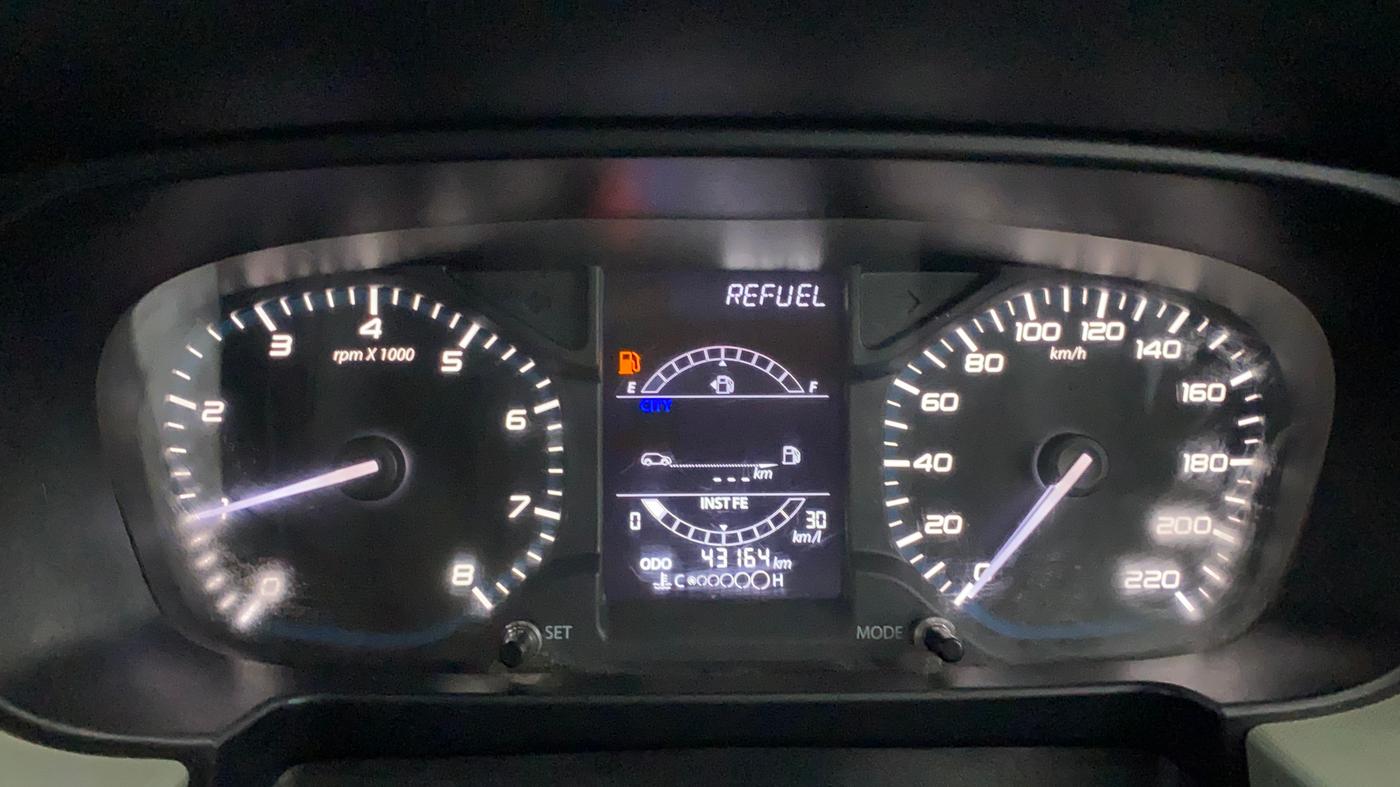 2023 Tata PUNCH ADVENTURE MT, Petrol, Manual, 43,155 km, Odometer Image