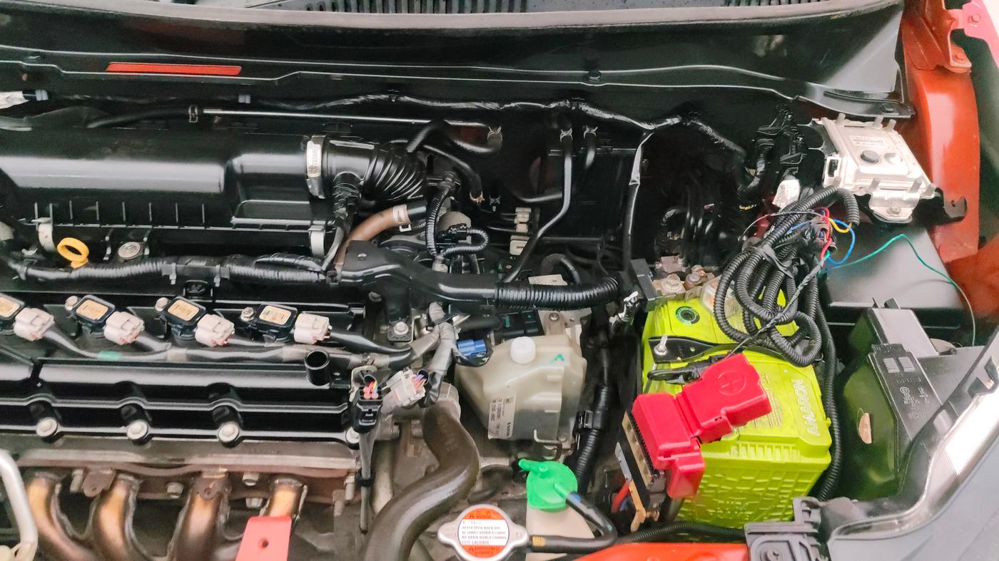 2017 Maruti IGNIS DELTA 1.2 AMT, Petrol, Automatic, 30,682 km, Engine View - Left