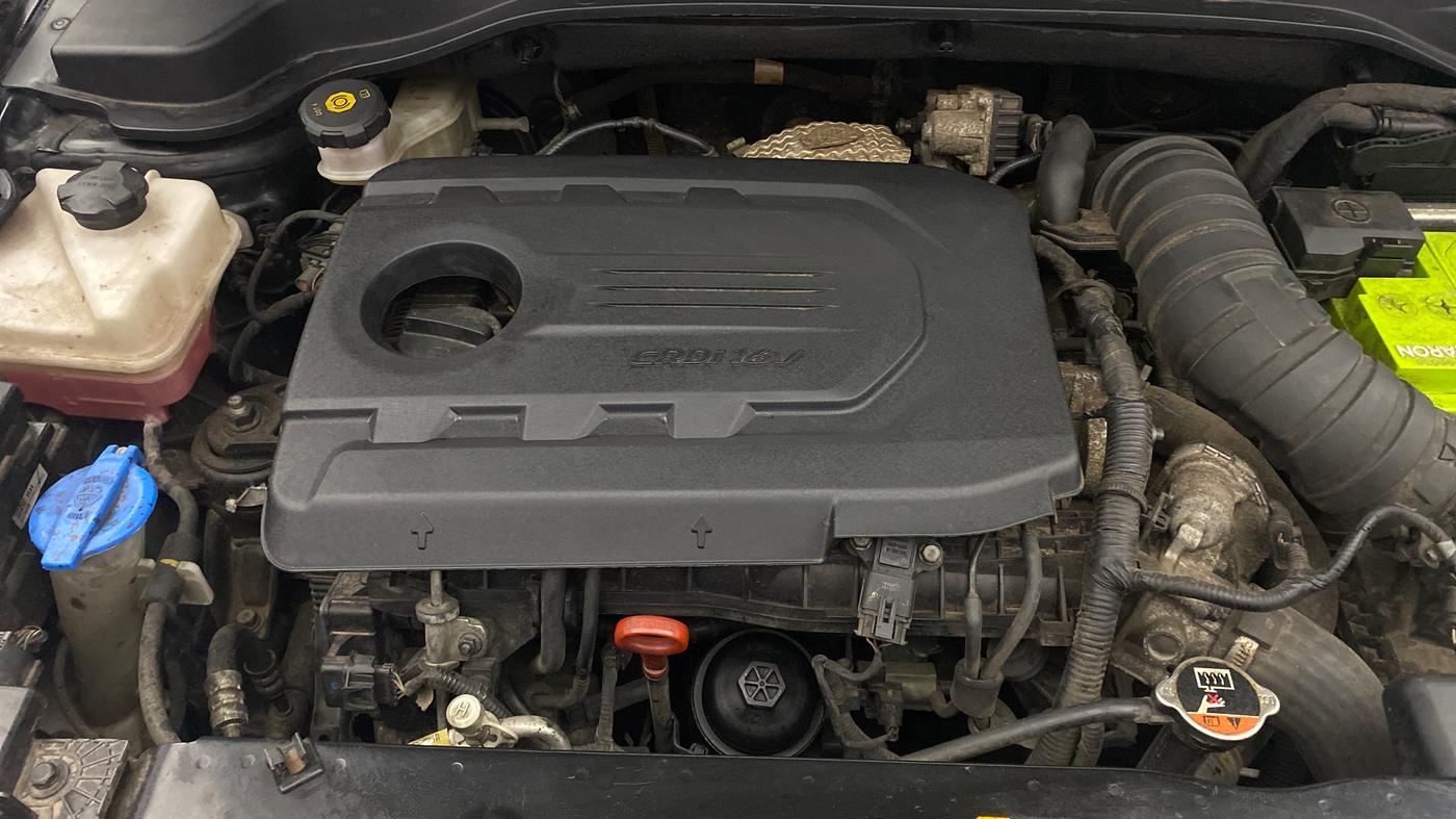 2021 KIA SONET HTX 1.5 AT, Diesel, Automatic, 1,38,639 km, Engine View - Right