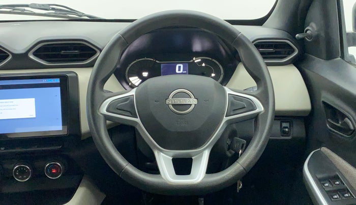 2022 Nissan MAGNITE XE, Petrol, Manual, 13,843 km, Steering Wheel Close Up