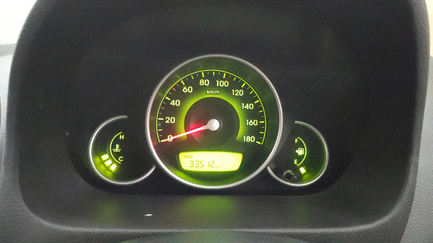 2017 Hyundai Eon MAGNA +, Petrol, Manual, 33,491 km, Odometer Image